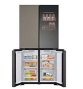 Refrigeradora LG 625LT Total No frost GS66SPM Negro Mate