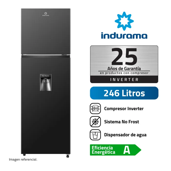 Refrigeradora Indurama 246LT 130W RI-389DNI