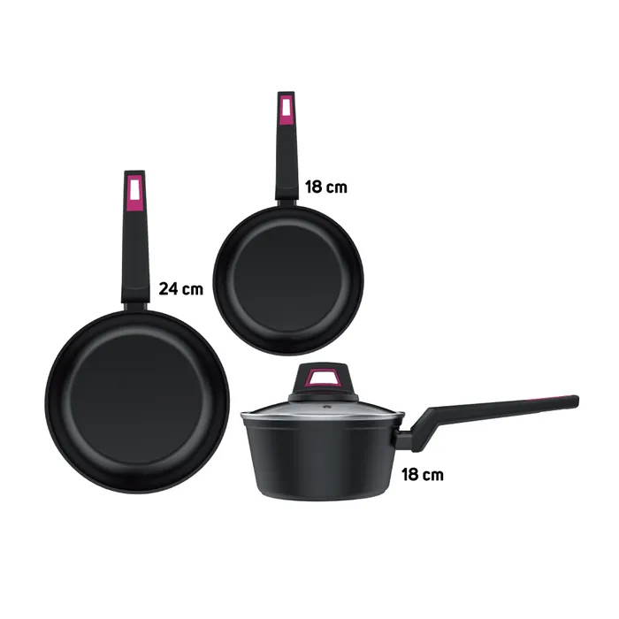 Juego de Sartén Taurus 4 Piezas