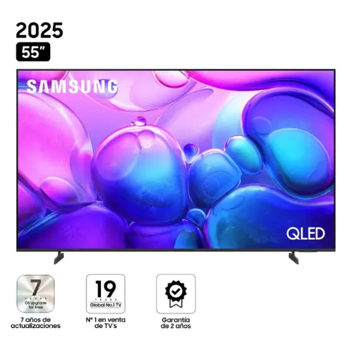 TV Samsung 55" QLED 4K Ultra HD Smart TV Q6 (2025)